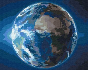 Розпис по номерах 40х50 BS52161 Планета життя brushme Брашми