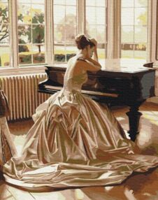 Розпис по номерах 40х50 BS51795 Чуттєва пауза brushme Брашми