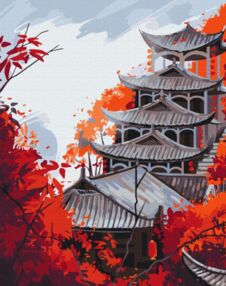 Розпис по номерах 40х50 BS54002 Храм brushme Брашми