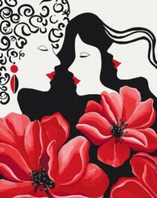 Розпис по номерах 40х50 BS54056 Три грації brushme Брашми