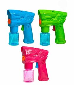 Мильні бульбашки пістолет запаска 3 кольори JHD2203-1A