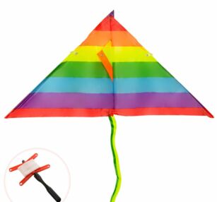 Повітряний змій ширина 70 см довжина 33 см хвіст 33 см мікс M 1739-2