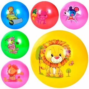 Мяч дитячий малюнок 5 кольорів MS 3616 Мяч дитячий малюнок 5 кольорів MS 3616