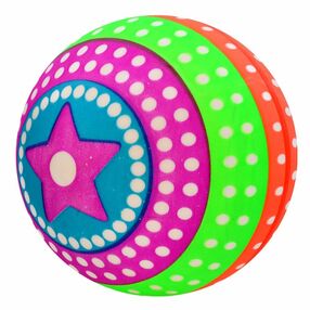 Мяч дитячий веселка 4 кольори MS 3969