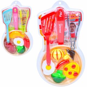 Продукти сковорідка кухонний набір 2 види 7667-7-8