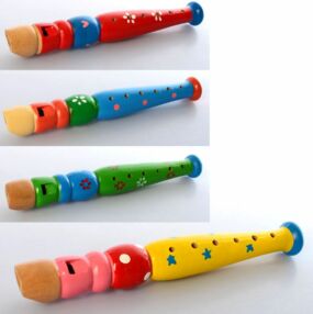 гра деревяна Дудка 4 кольори MD 2300