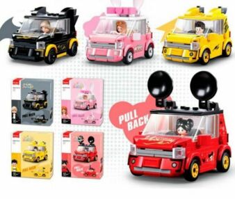 Конструктор Sluban машина фігурка від 137 деталей 4 види М38-В1051