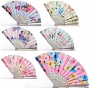 Віяло (5142) 6 видів 23см