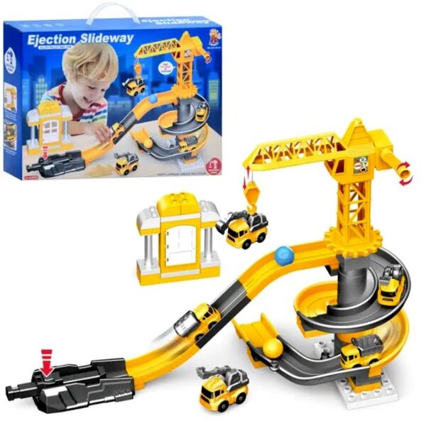 Гараж на запуску машинки 4 штуки підйомний кран 222-В124 Ціна (цена) 538.70грн. | придбати  купити (купить) Гараж на запуску машинки 4 штуки підйомний кран 222-В124 доставка по Украине, купить книгу, детские игрушки, компакт диски 0