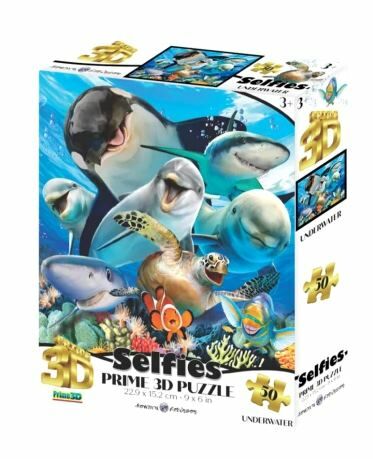 пазли 3D Селфі Морські мешканці 50 деталей (31035) Ціна (цена) 24.00грн. | придбати  купити (купить) пазли 3D Селфі Морські мешканці 50 деталей (31035) доставка по Украине, купить книгу, детские игрушки, компакт диски 0