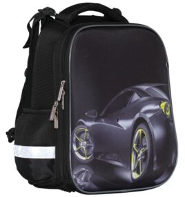 Рюкзак Class SchoolCase Black car 2 відділення 35х27х16см 2419C Рюкзак Class SchoolCase Black car 2 відділення 35х27х16см 2419C