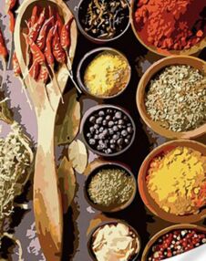 Розпис по номерах 30х40 SS1111 Набір спецій "Strateg"