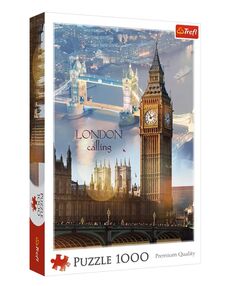 Пазли 1000 елементів Лондон на світанку Trefl 10395