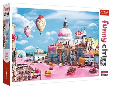 Пазли 1000 елементів Солодка Венеція Trefl 10598