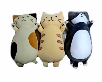 Мяка іграшка кіт обіймашка плюш 3 види FG231106034P