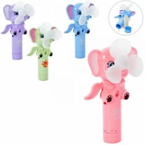 Вентилятор механічний слон бризкає водою 4 кольори MK 5014