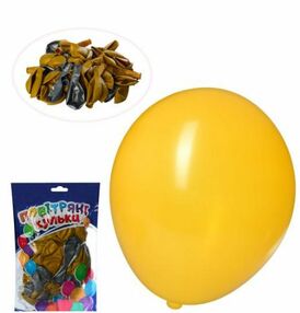 Кульки надувні 50 штук 12" 2 кольори MK 0014-2