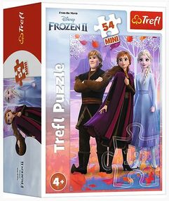 Пазли 54 елемента Міні Друзі Дісней Крижане серце 2 Trefl 19637