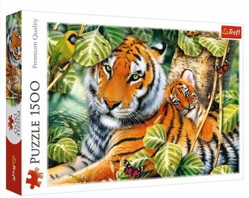 Пазли 1500 елементів Два тигри Trefl 26159