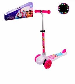 Самокат Disney Princess колеса PU світло LS2117 Самокат Disney Princess колеса PU світло LS2117
