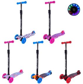 Самокат Maxi чотириколісний колеса PU світло SC25223 колір в асортименті