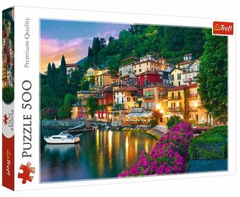 Пазли 500 елементів Озеро Комо Італія Trefl 37290