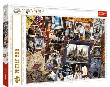 Пазли 500 елементів Пам'ятка з Хогвардсу Гаррі Поттер Trefl 37400