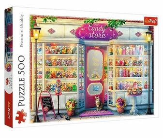 Пазли 500 елементів Кондитерська Trefl 37407