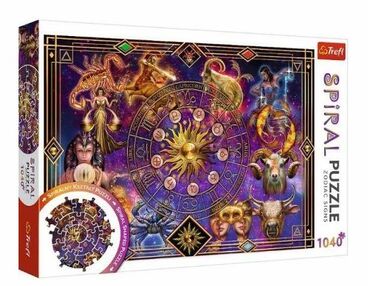 Пазли 1040 елементів Знаки зодіаку Спіральні пазли Trefl 40015