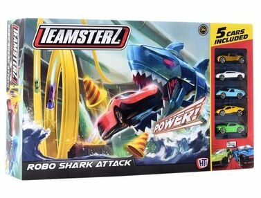 Автотрек Robo Shark Attack Teamsterz 1417334 Автотрек Robo Shark Attack Teamsterz 1417334
