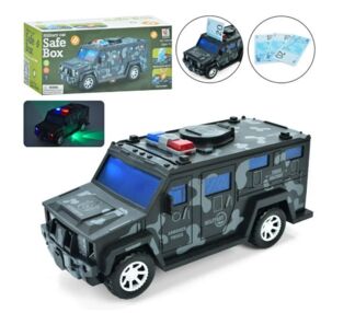Машина військова скарбничка їздить 2 режими музична YJ388-60