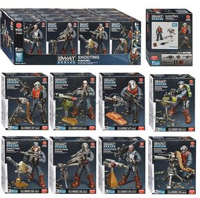 Конструктор військовий солдат від 46 деталей XJ-9920