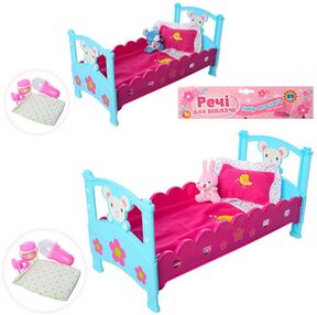 Ліжечко для пупса 2 види M 3836-07