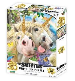 Пазли 3D єдинороги селфі 50 деталей 31013