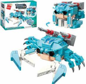 Конструктор Qman 2 в 1 краб-куб 140 деталей 41208