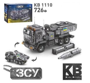 Конструктор військова техніка 726 деталей  КВ 1110