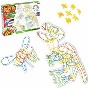 Конструктор соломинки 365х265х55мм Природа 300 штук  03680