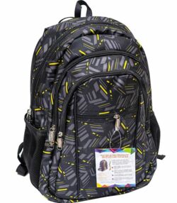 Рюкзак Leader 982551 ортопедичний, чорний 42х29х15см