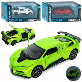 Машина АвтоСвіт металева інерційна музична 3 кольори АР-1814