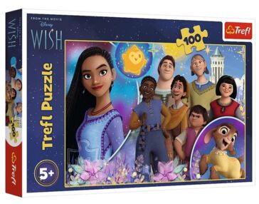 пазли 100 елементів Побажання Дісней Trefl 16474