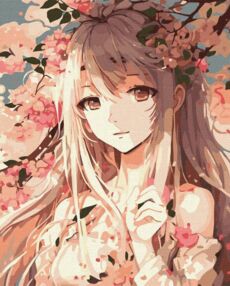 Розпис по номерах 40х50 КНО8356 Весняний настрій "Ідейка"