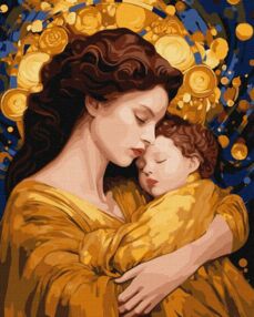 Розпис по номерах 40х50 КНО8422 Безмежна любов "Ідейка"