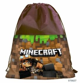 Сумка для взуття Leader 979607 Майнкрафт 46х32см