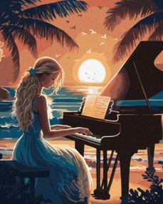 Розпис по номерах 40х50 КНО8314 Гармонія звуків "Ідейка"