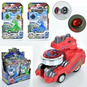 Гра дзига машинка-динозавр на батарейках SG62898E-5