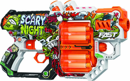 Іграшковий Пістолет автоматичний з магазином та мякими набоями на батарейках 24 штук  ВН112