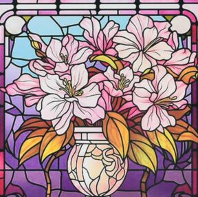 Алмазна мозаїка 30х30 DEEX16301 Вазон щастя "Strateg"