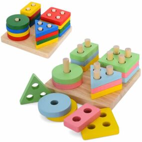 гра деревяна геометрика md 2907