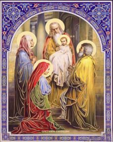 Алмазна мозаїка 40х50см SK86013 Стрітення Господнє "Strateg"