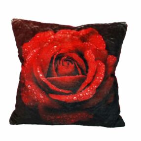 Подушка з принтом Троянда Грейс 33 x 33 x 14 00387 - 63